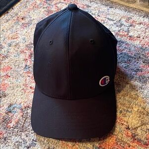 Champion Black Baseball Cap